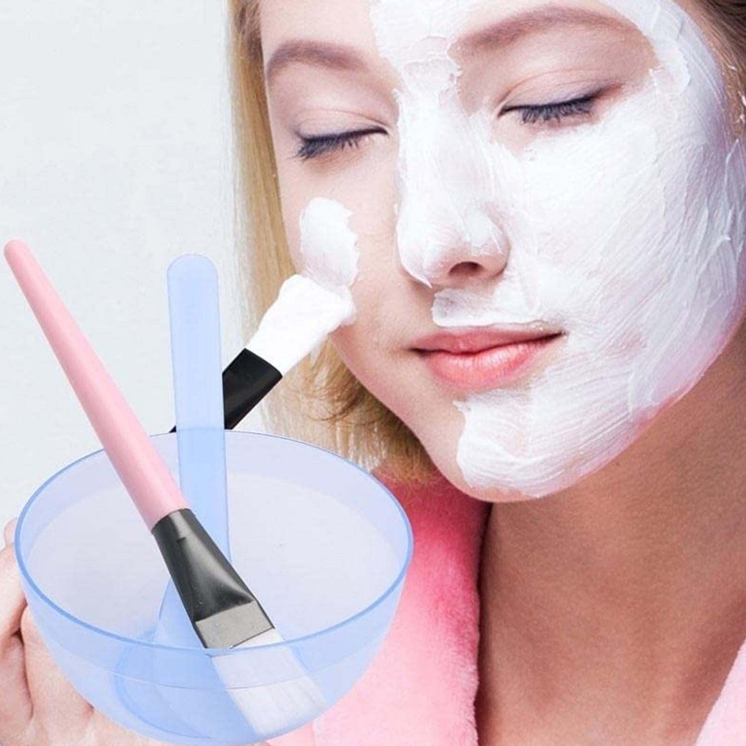 6-piece facial mask bowl set, colorful and fun 6-piece facial mask bowl set, colorful and fun
